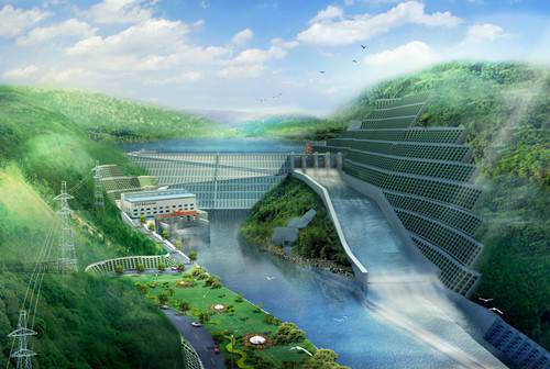横峰老挝南塔河1号水电站项目